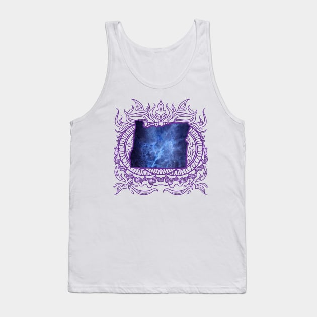 Oregon Mandala Tank Top by Manfish Inc.